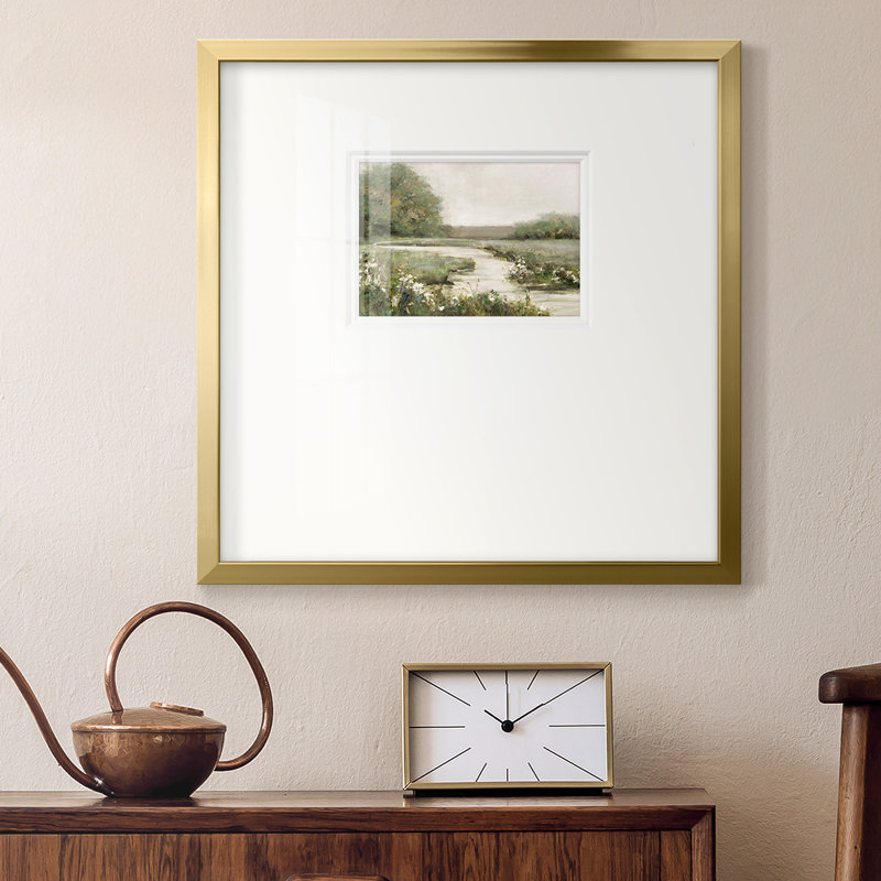 Britley " Quiet Path ", 17" H x 17" W x 1" D