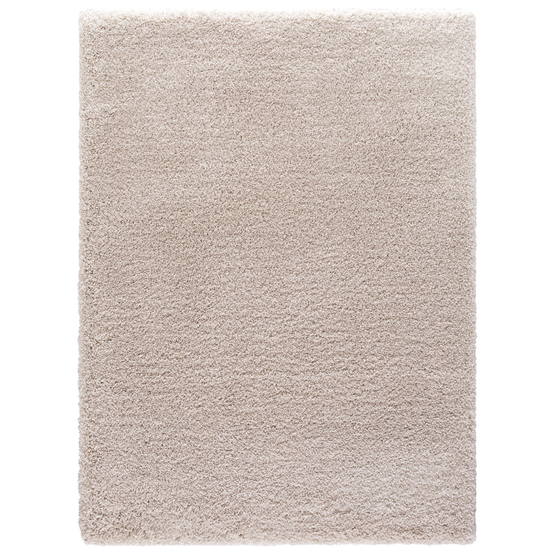 Tapis ivoire à poils longs Grasser, Rectangle 3 pi 3 po x 4 pi 7 po