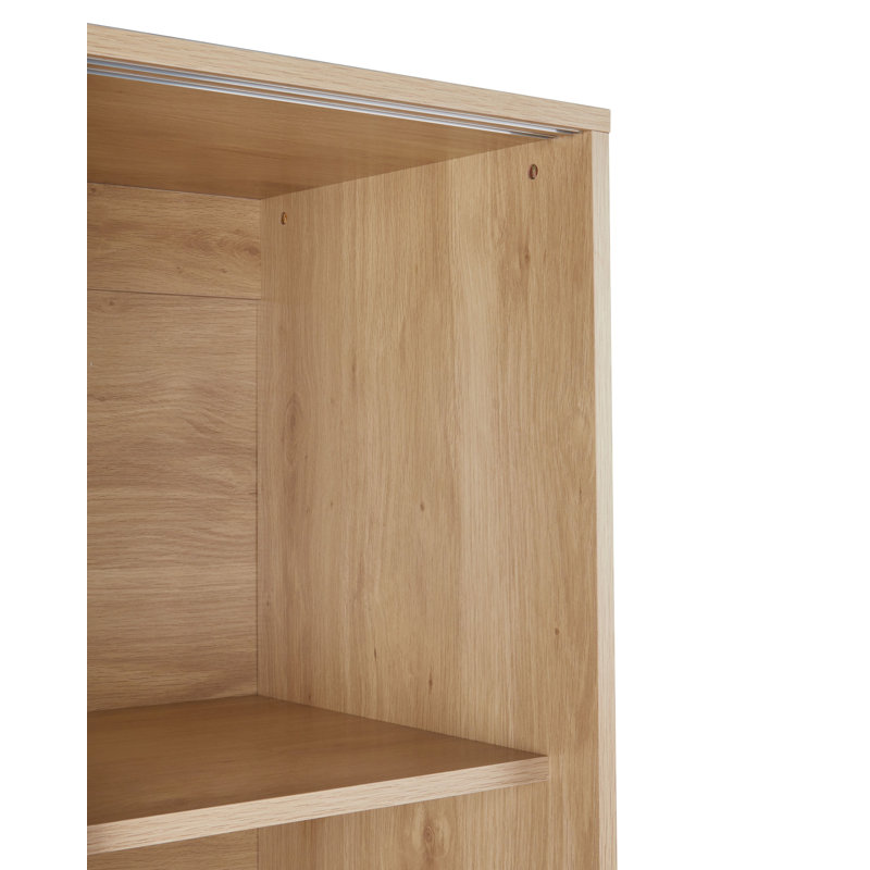 Anze Display Cabinet, Brown