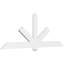 Kennewick Architectural Grade PVC Gable Bracket-44774094-44774351