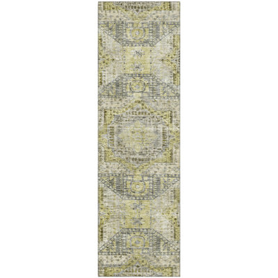 Premium Machine Washable Alaina AMF1929 Global Rug