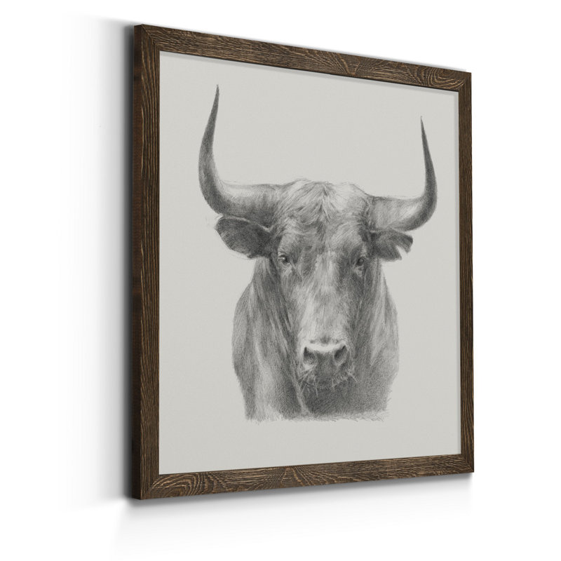 Cobalt tiles III-impression sur toile, H 35,5 po x l 35,5 po x P 1,5 po, Encadré de bois de noyer