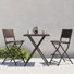 Kerr 2 - Person Wood Patio Dining Set with Rectangular Table