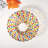 Claraliz Handmade Glass Metal Decorative Bowl - Set of