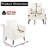 Accent Chair with Wood Legs and soft cushion-1289010639