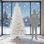 Arbre de Noël artificiel enneigé 7,5 pi-2085588396-2085588394