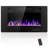 Recessed & Wall Mounted Electric Fireplace With Remote Control & Adjustable Flame-37013700
