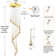 Krea 20 - Light Crystal Dimmable LED Linear Chandelier