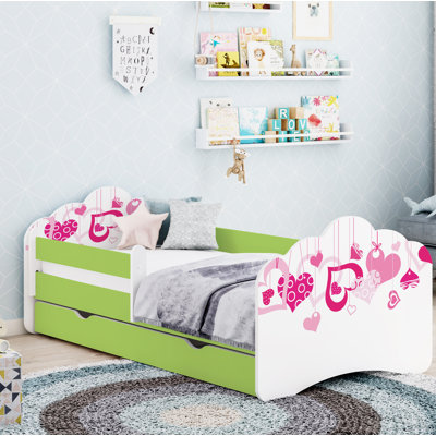 Berau European Toddler Solid Wood Bed Frame