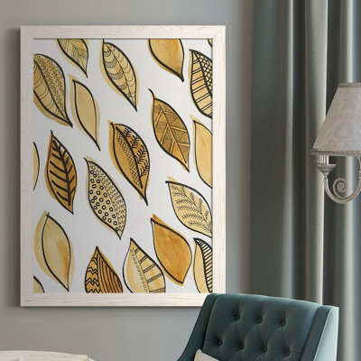 Patterned Leaf Shapes II " Patterned Leaf Shapes II " Print