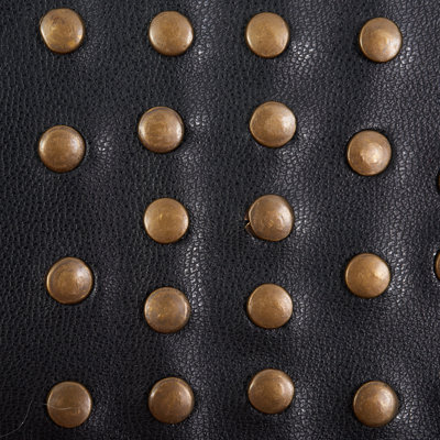Studded Leather Trim