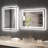 LED Bathroom Mirror with Anti-Fog, Backlit And Front Lighted Bathroom Mirrors For Wall-1177587137