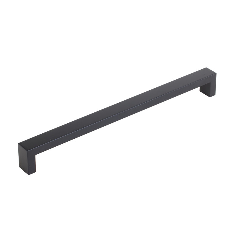 Poignée d'armoire Emtek Keaton, Dos plat, 8"