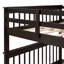 Lit superposé à escalier avec lit gigogne, rangement et barrière de sécurité pour chambre à coucher, dortoir-1420271780