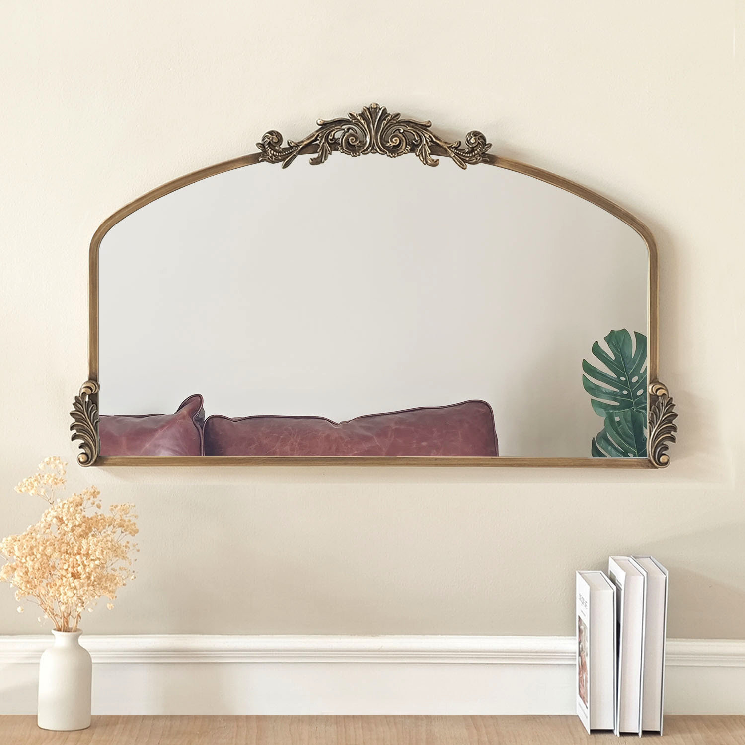 Fleur De Lis Living Schwager Arch Wall Mirror & Reviews | Wayfair