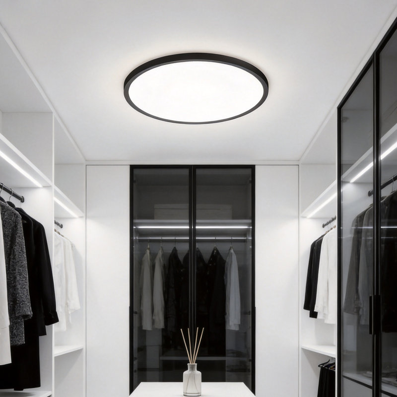 4pack Led Flush Mount Ceiling Light Fixture - 3520 Lumens, 5cct Selectable(2700k-6500k) Color Selectable Panel Light,  16 Inch Super Slim