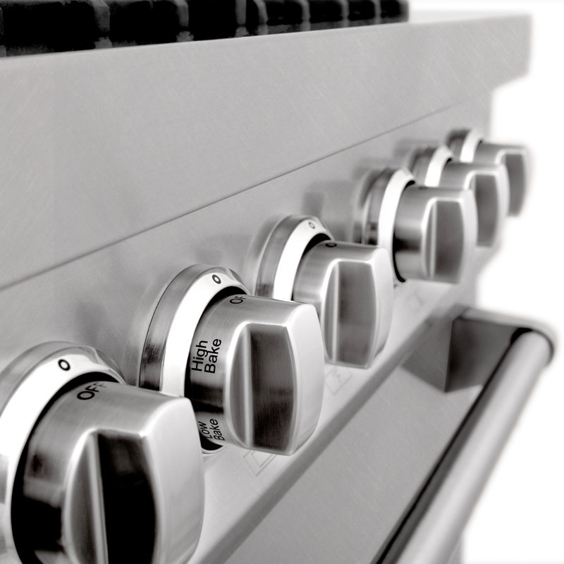 ZLINE 48" Legacy Dual Fuel Range, Satin Stainless Steel