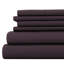 Ensemble de draps pour lit en microfibre brossée de 6 pièces Simply Soft-24746548-24746562