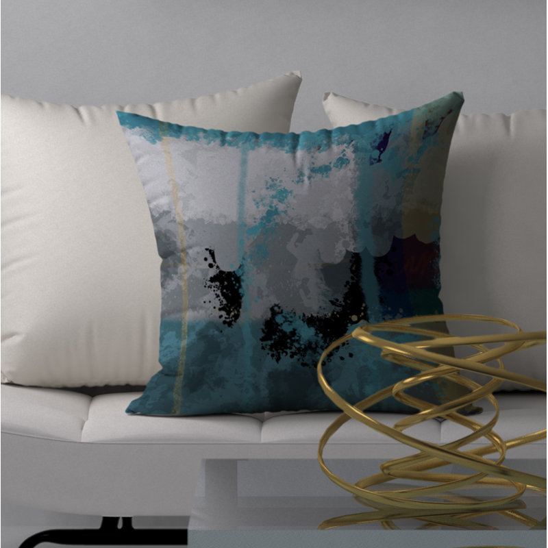 Housse de coussin décorative carrée « chouchouter », 20 po x 20 po