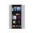 Metal Karndeep 72" Tall 5 - Shelf Storage Cabinet for Office Garage Home-1917681901
