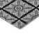 Premium Machine Washable Prisco Black Rug