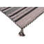 Azizi Striped Hand Woven Cotton Grey Rug-61668700