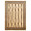 Tapis jaune pâle 8 pi 2 po x 11 pi 1 po Finha Peshawar Bokhara
