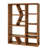 Norman Wyatt Home - Winnona Wooden Bookshelf - Amber Woodgrain-2045071566