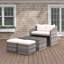 Hongming 4 Seater Rattan Sofa Set