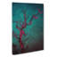 The Midnight Tree In Abstract - Wrapped Canvas Painting-55358652