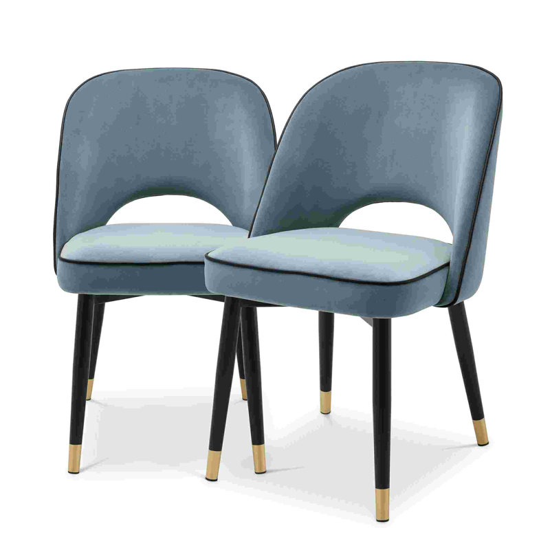 Dining Chair Cliff Set Of 2, Teal