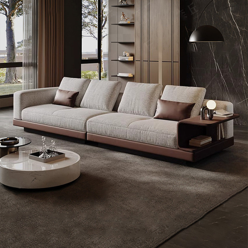Canapé Minimalist, H 28,35 po x l 125,98 po x P 40,55 po
