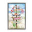 «Seaside Rules Signs», toile flottante encadrée par Ronnie Rooney-1959473047-1946972918