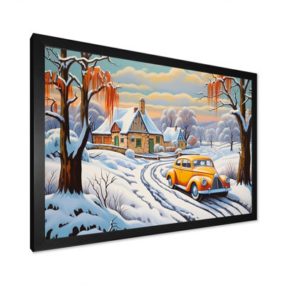 " Car Charm In Winter "
