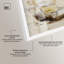 Décoration murale moderne Neutral Palette II Shadowbox par Art Remedy, cadre blanc, 25 x 25-240188813-240188809