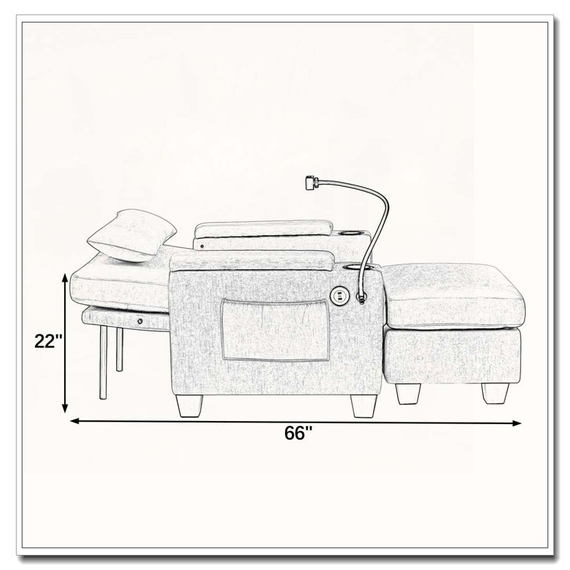 Single Sofa, Brown