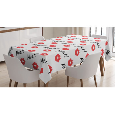 Kiss Geometric Tablecloth