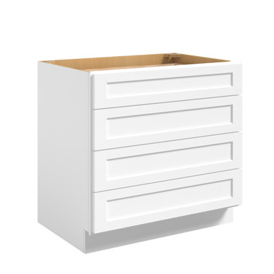 Hardwood Ready-to-Assemble Plywood Standard Drawer Base Cabinet