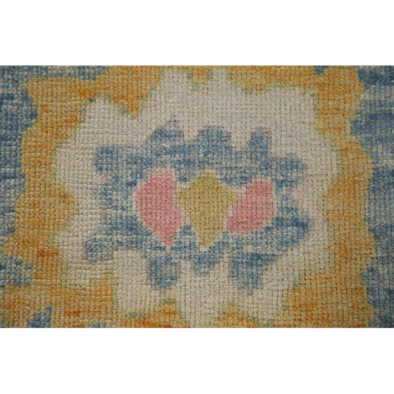 Tapis turc à motif végétal Oushak 13