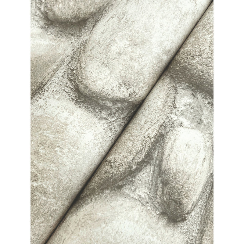 Papier peint Root Rock, Brun