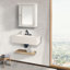 Mcgahan Wall Mounted Removable Medicine Cabinet with Fixed Internal Shelf and Mirrored Door