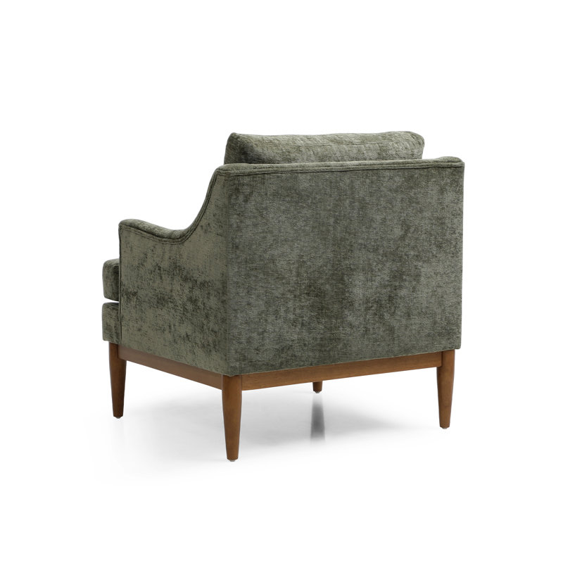 Coeymans Sloped Arms Accent Chair, Green