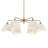 Uttermost Biddeford 6 Light White Beaded Pendant