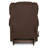 Pinnacle Leather Match Manual Rocking Recliner-1541911894