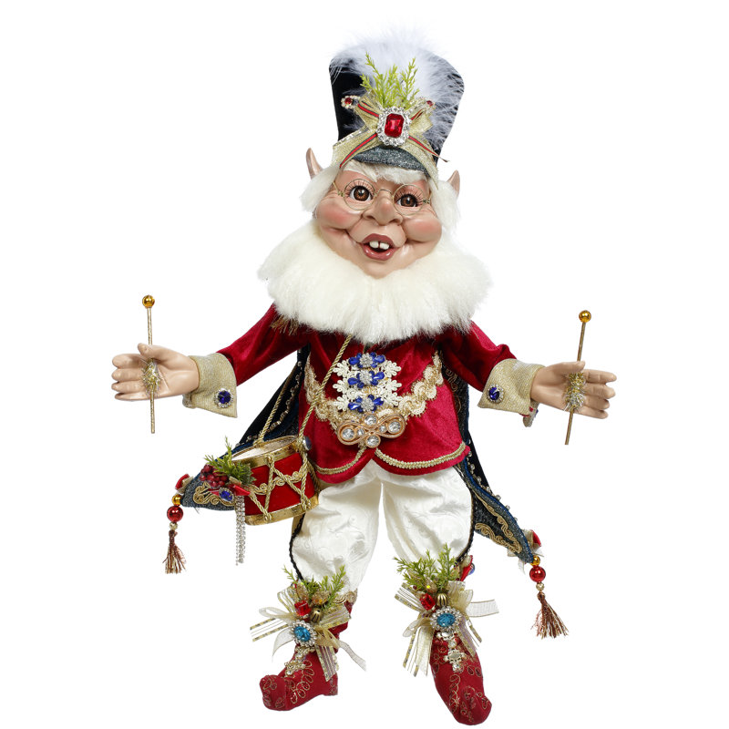 Drummer Boy Elf, Medium - 18 Inches