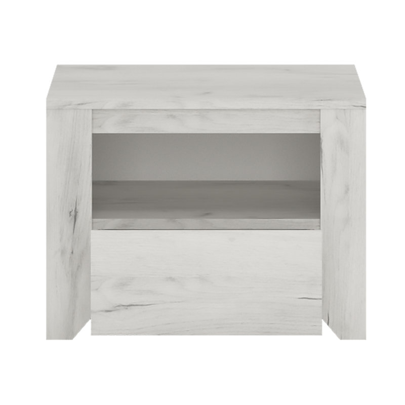 Marcel 49.1cm W Manufactured Wood Bedside Table