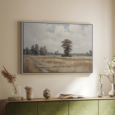 "Vintage Landscape -VI" sur toile