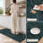Wave Blue Non-Slip Washable Kitchen Mats