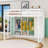 Wooden Loft Bed With Shelves, Wardrobe And Guardrails-42853769-42853772