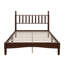 Lit plateforme en bois rétro avec tête de lit en forme de gourde, lit plateforme de style rétro avec support à lattes en bois-1545165049
